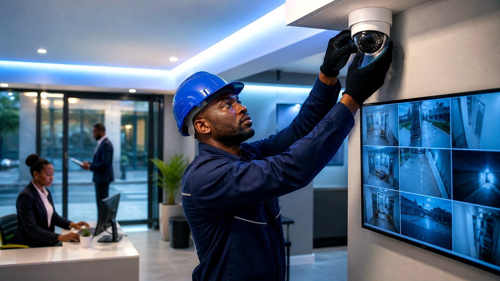 Security surveillance for offices and homes